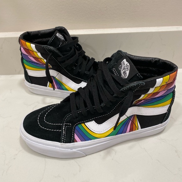 VANS SK8-HI Reissue Refract Black Multi Color . - Picture 2 of 8
